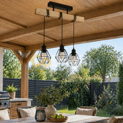 Pendul Rustic Reglabil Eagle 3xE27 50cm