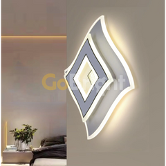 Plafoniera LED 40cm 100W cu Telecomanda Raisa 3 Tipuri de Lumini Alb