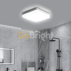 Plafoniera LED Diametru 22x22cm 36W Office Slim Lumina Rece Alb