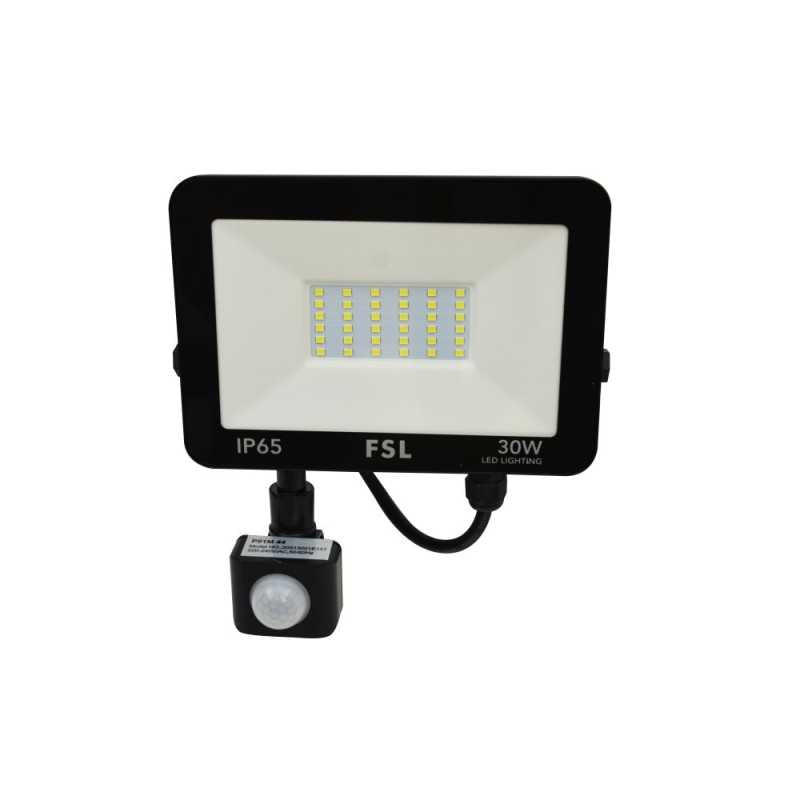 Proiector LED cu Senzor de Miscare Standard 30W 3000LM Lumina Rece 6500K