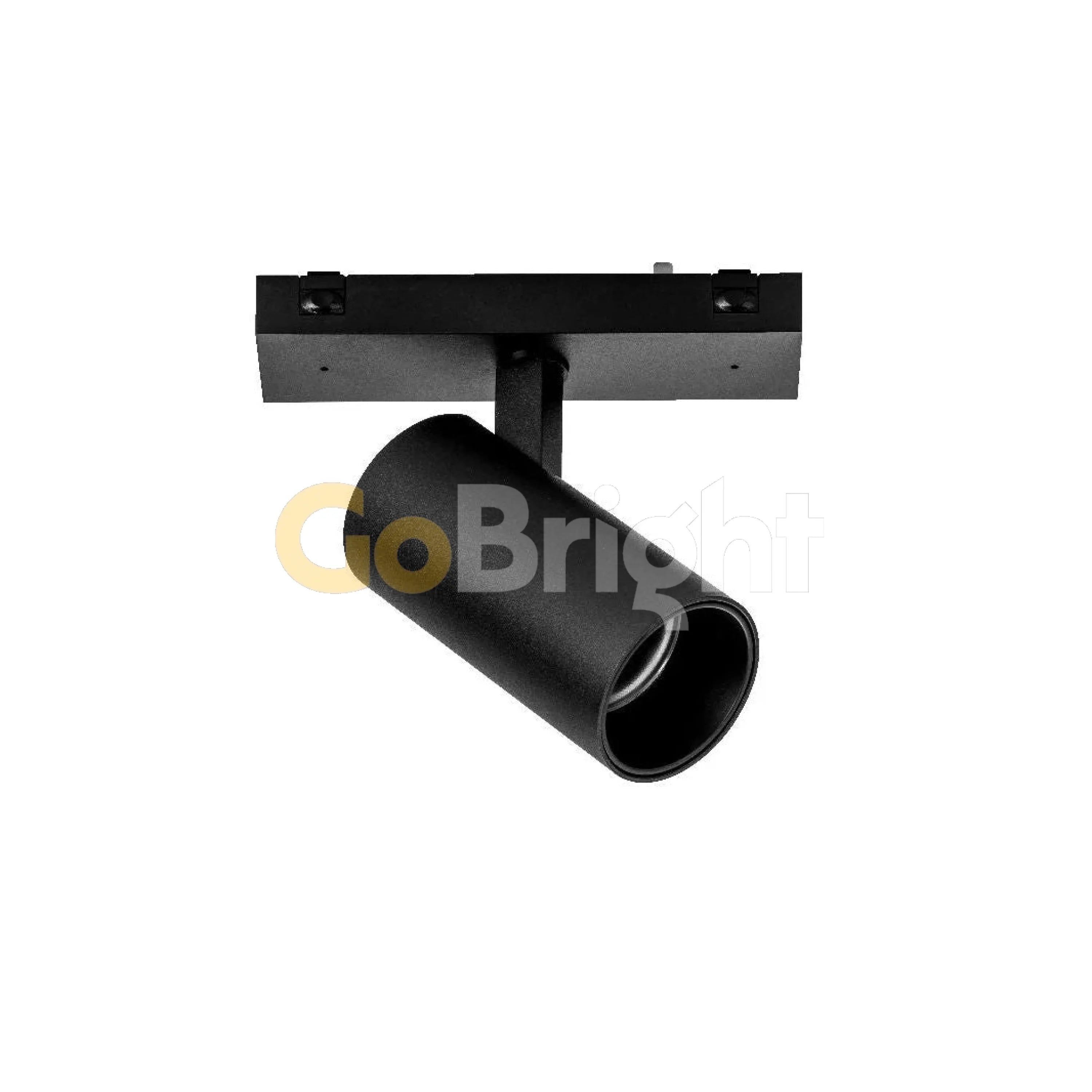 Proiector LED 12W Lumina Calda Sina Magnetica Aplicata Negru