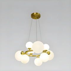 Pendul Jolie Reglabil 9xG9 Diametru 70cm Auriu