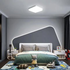 Plafoniera LED Diametru 30x30cm 60W Office Slim Lumina Rece Alb