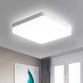 Plafoniera LED Diametru 17x17cm 24W Office Slim Lumina Rece Alb