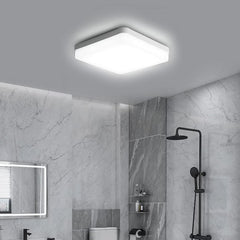 Plafoniera LED Diametru 22x22cm 36W Office Slim Lumina Rece Alb