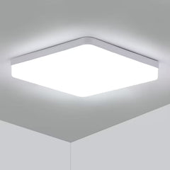 Plafoniera LED Diametru 17x17cm 24W Office Slim Lumina Rece Alb
