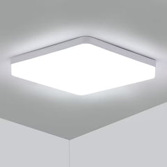 Plafoniera LED Diametru 30x30cm 60W Office Slim Lumina Rece Alb