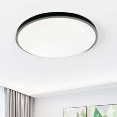 Plafoniera LED Diametru 42cm 36W Raisa 3 Tipuri de Lumini Negru