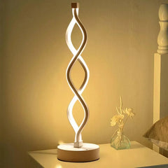 Veioza LED Lines 3 Tipuri de Lumini 43cm 36W Alb