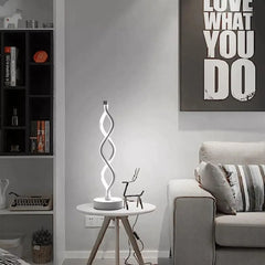 Veioza LED Lines 3 Tipuri de Lumini 43cm 36W Alb