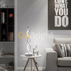 Veioza LED Lines 3 Tipuri de Lumini 43cm 36W Alb