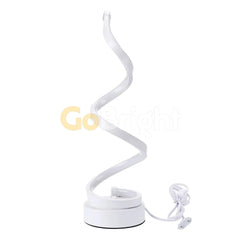 Veioza LED Lines 3 Tipuri de Lumini 45cm 40W Alb