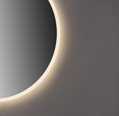 Oglinda LED Smart 70cm Senzor Miscare Dezaburire 3 Culori Luminoase Afisaj Ceas & Temperatura – Sticla Premium 5 mm