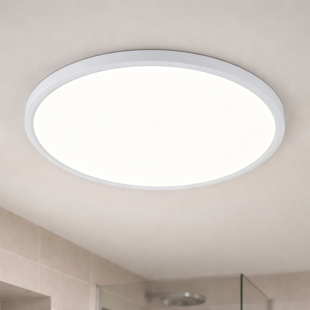 Plafoniera LED Diametru 40cm 24W 3 Tipuri de Lumini Alb