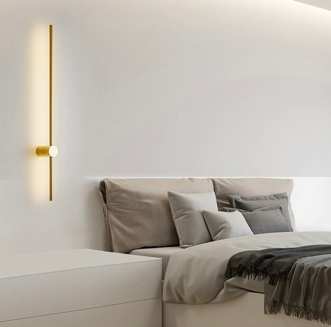 Aplica LED 60cm 22W Urban 3 Tipuri de Lumini Auriu