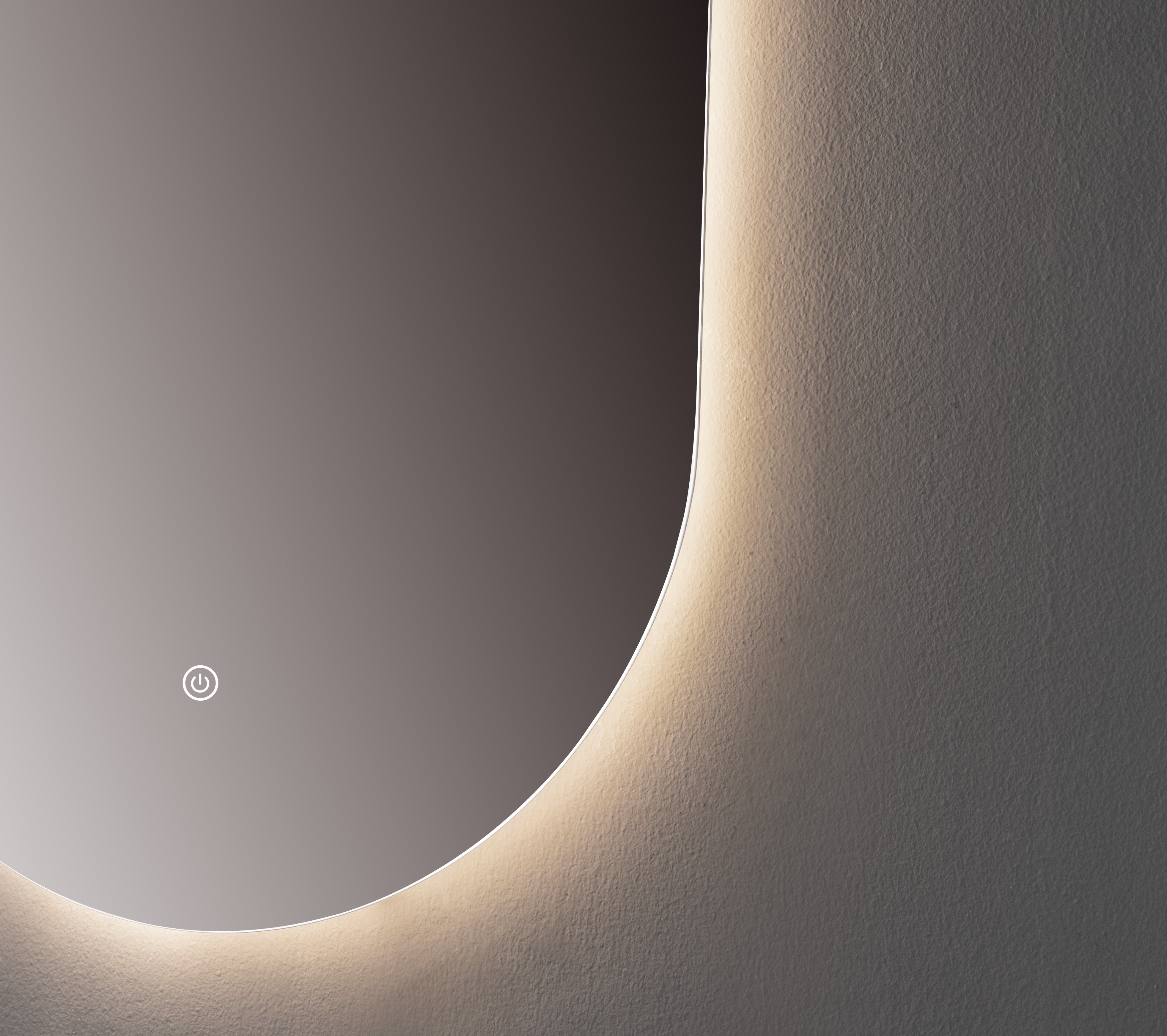 Oglinda LED Premium 60x100cm Touch 3 Culori Luminoase
