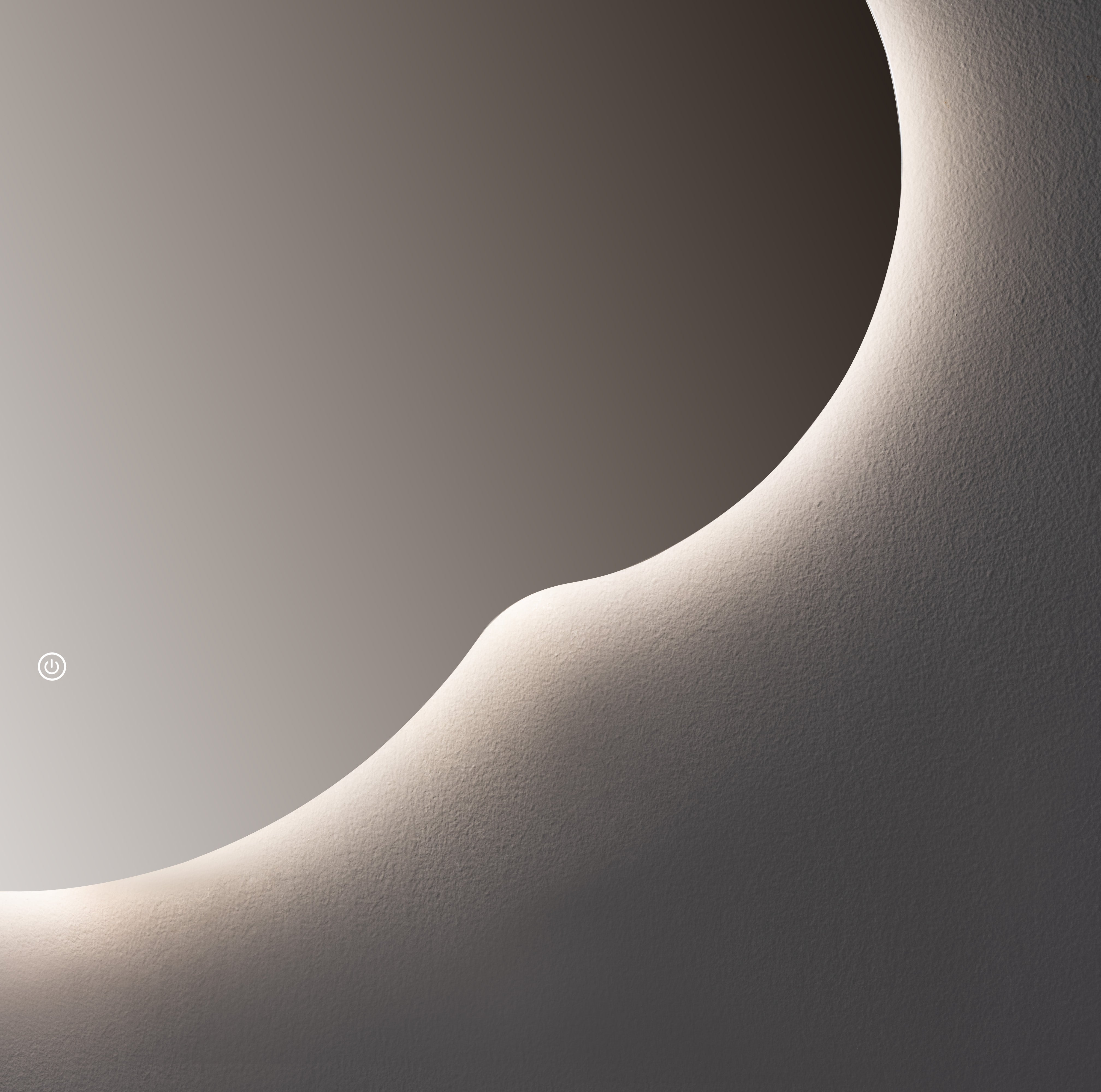 Oglinda LED Premium 80x60cm Touch 3 Culori Luminoase