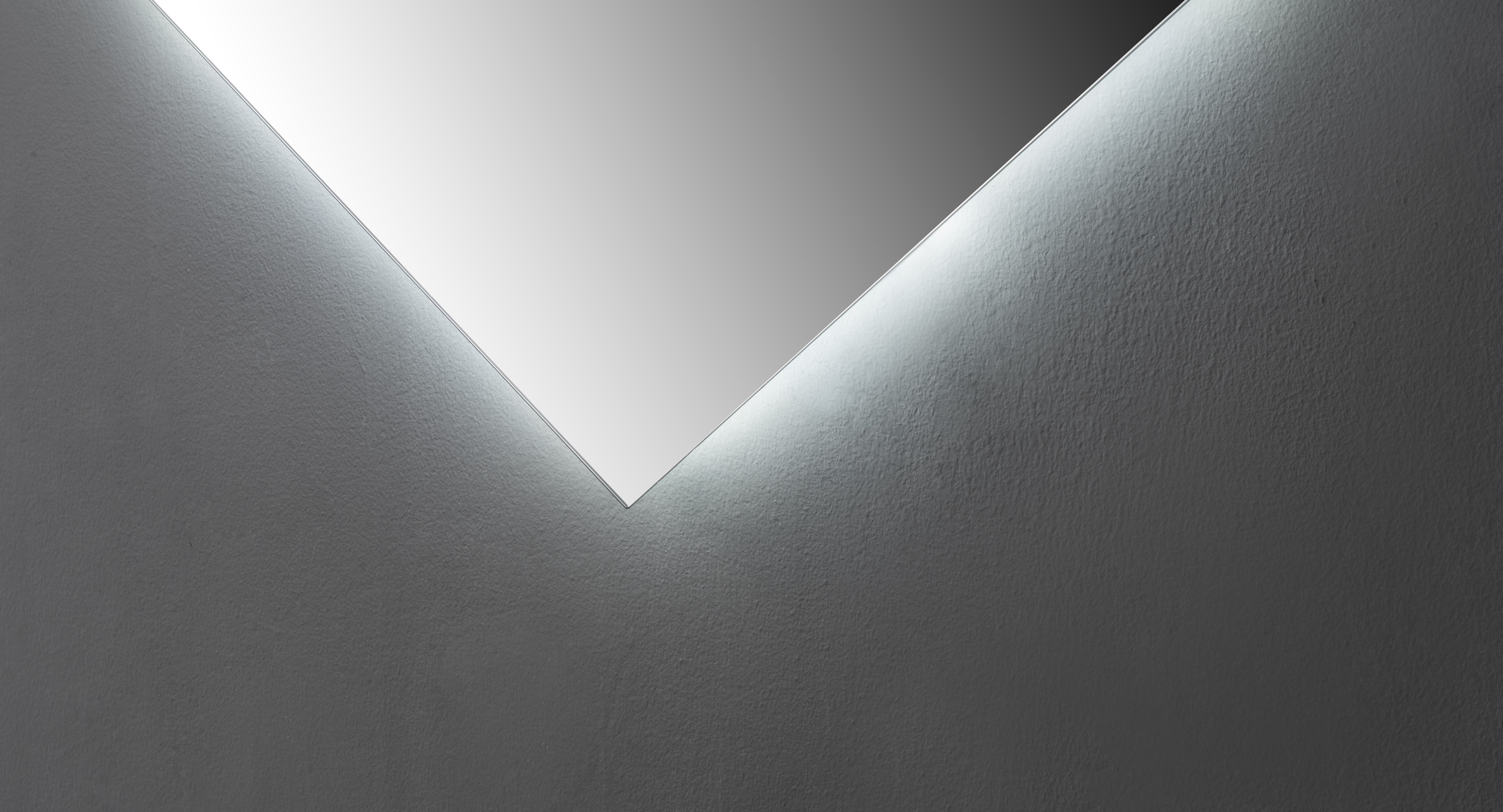 Oglinda LED Hexagon 80x90cm Touch 3 Culori Luminoase