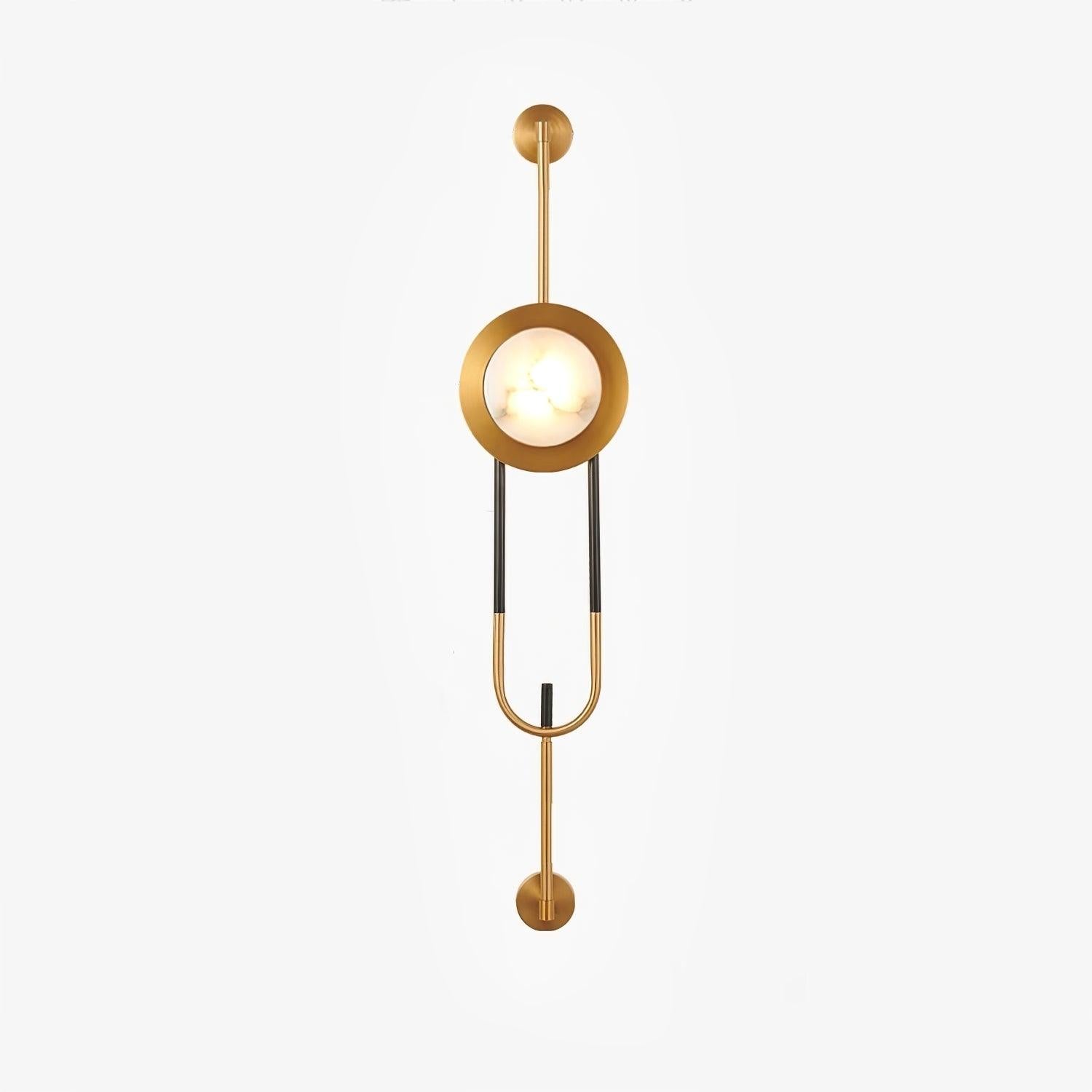 Aplica LED Rea 104cm 21W Auriu + Negru