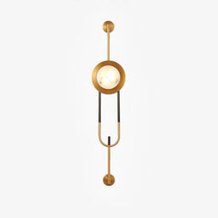 Aplica LED Rea 104cm 21W Auriu + Negru