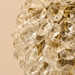 Pendul LED 52x52cm 112W Glow 3 Tipuri de Lumini Auriu