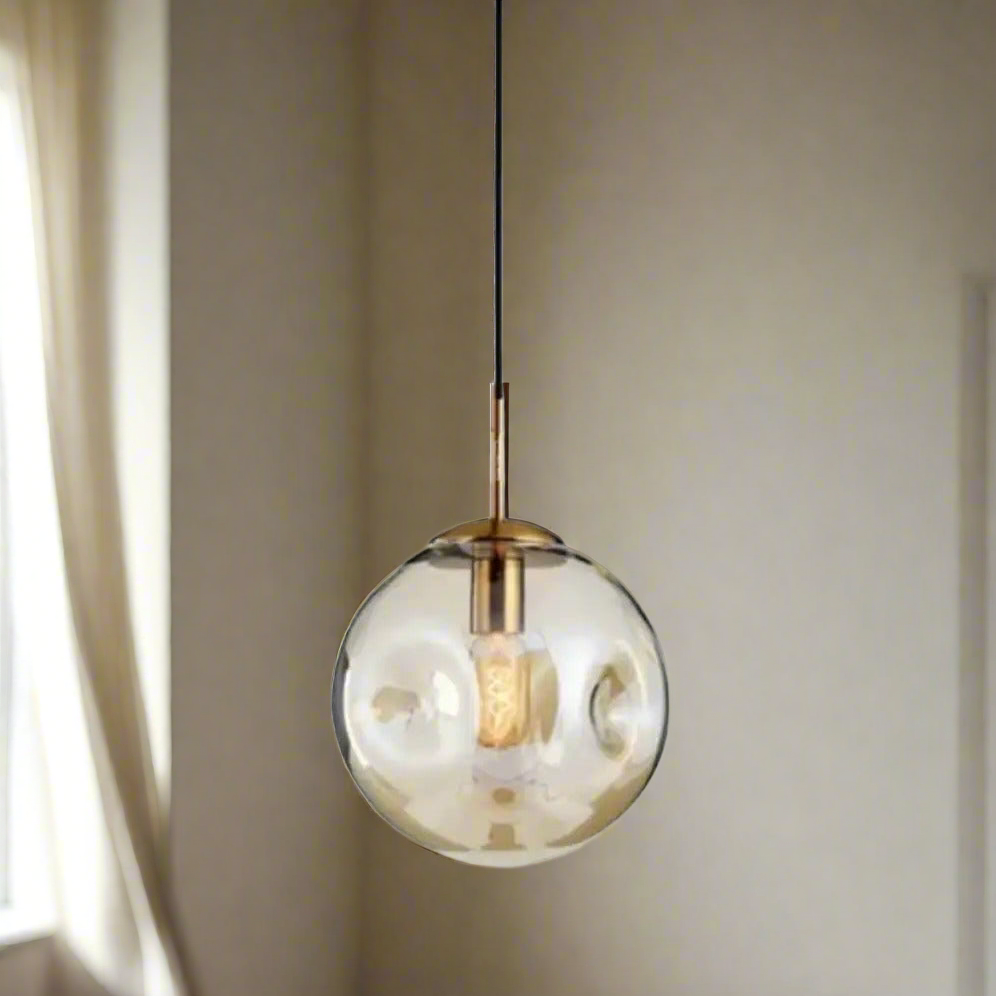 Pendul Jolie Reglabil 1xE27 Auriu