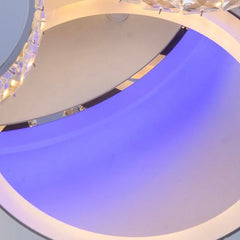 Lustra LED RGB 65W cu Telecomanda Liam 3 Tipuri de Lumini Alb