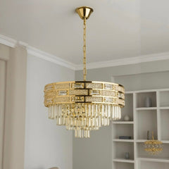 Candelabru Zergo 12xE27 Diametru 60cm Auriu