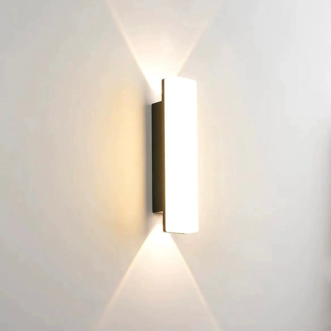 Aplica LED Exterior Cube Lumina Calda 3000K 10W Negru