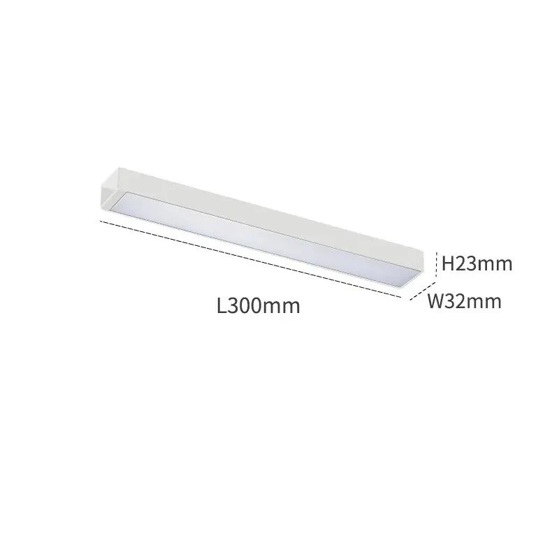 Banda LED 10W Lumina Neutra Sina Magnetica Aplicata Alb