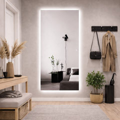 Oglinda LED Premium 70x180cm Touch 3 Culori Luminoase