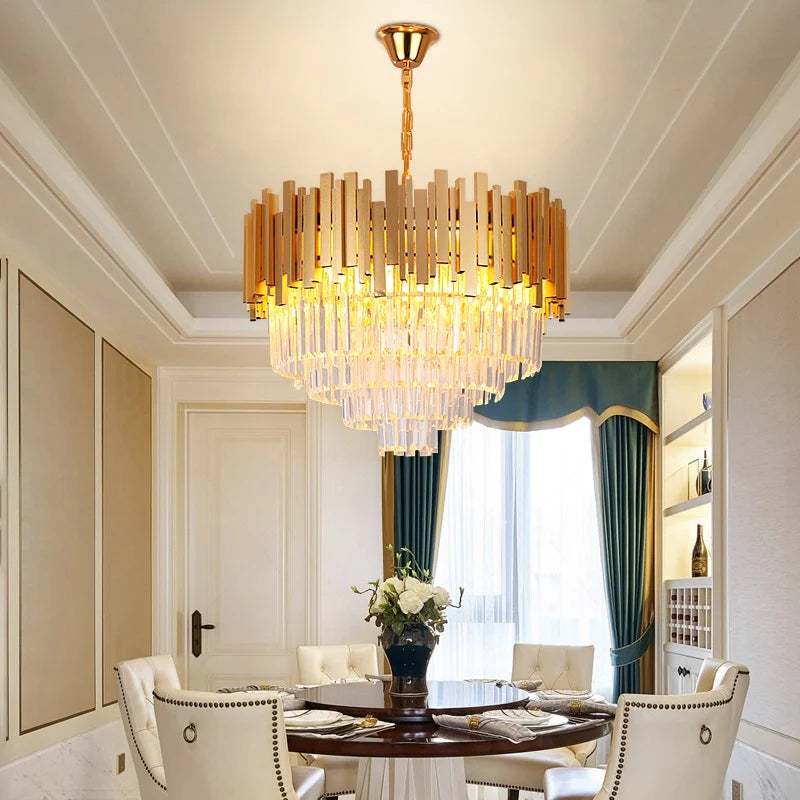 Candelabru Lauren Diametru 50cm Auriu