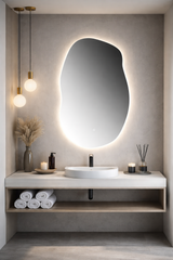Oglinda LED Cloud 60x90cm Touch 3 Culori Luminoase