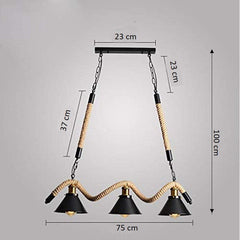 Pendul Rustic Eagle 3xE27 Reglabil
