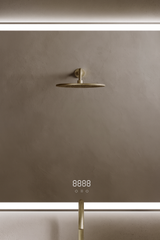 Oglinda LED Smart 120x80cm Senzor Miscare Dezaburire 3 Culori Luminoase Afisaj Ceas & Temperatura – Sticla Premium 5 mm