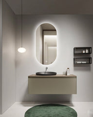 Oglinda LED Premium 60x100cm Touch 3 Culori Luminoase
