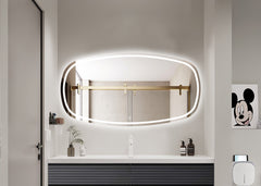Oglinda LED Premium 150x85cm Touch 3 Culori Luminoase
