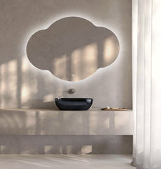 Oglinda LED Premium 110x90cm Touch 3 Culori Luminoase