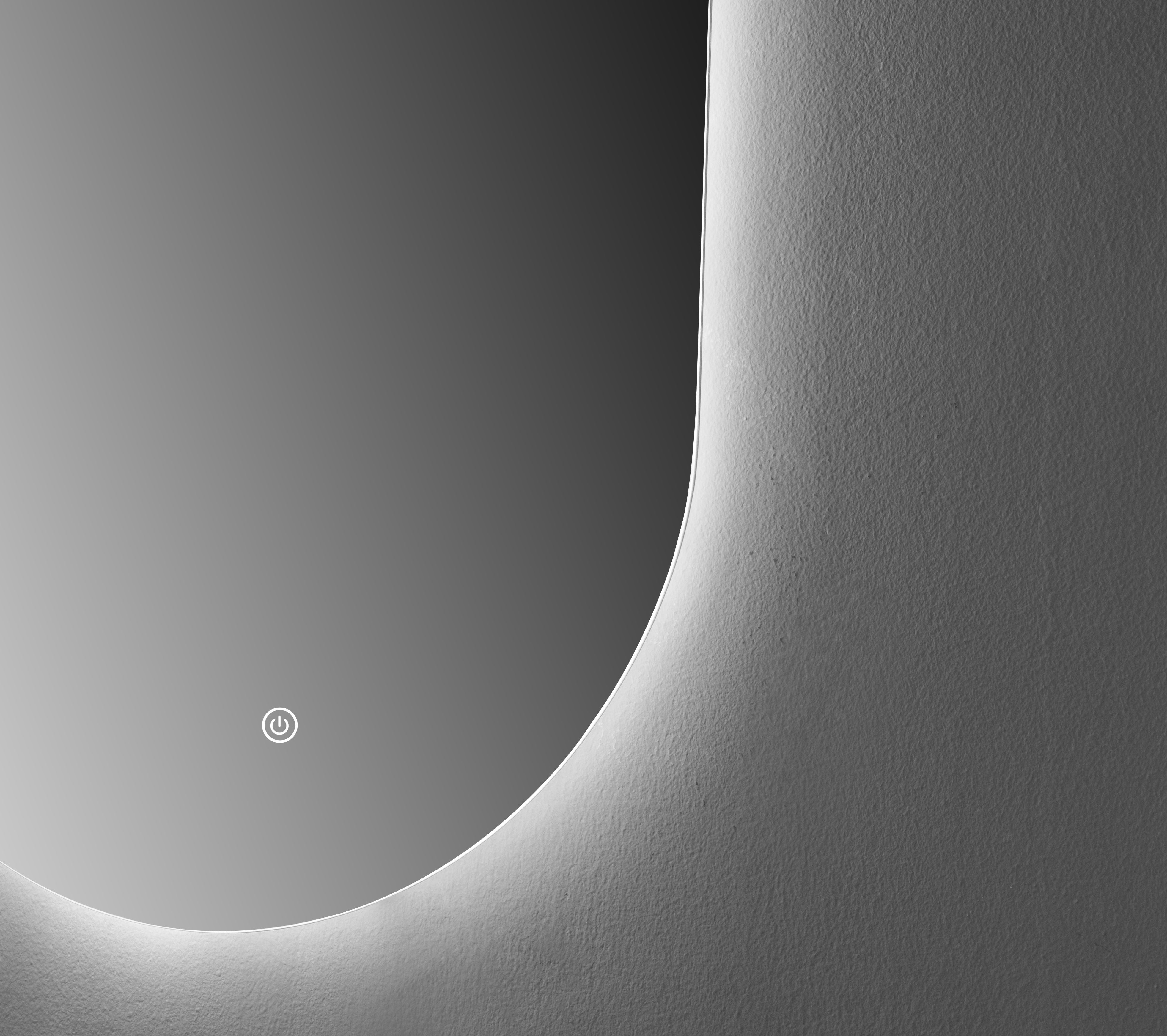 Oglinda LED Premium 60x100cm Touch 3 Culori Luminoase