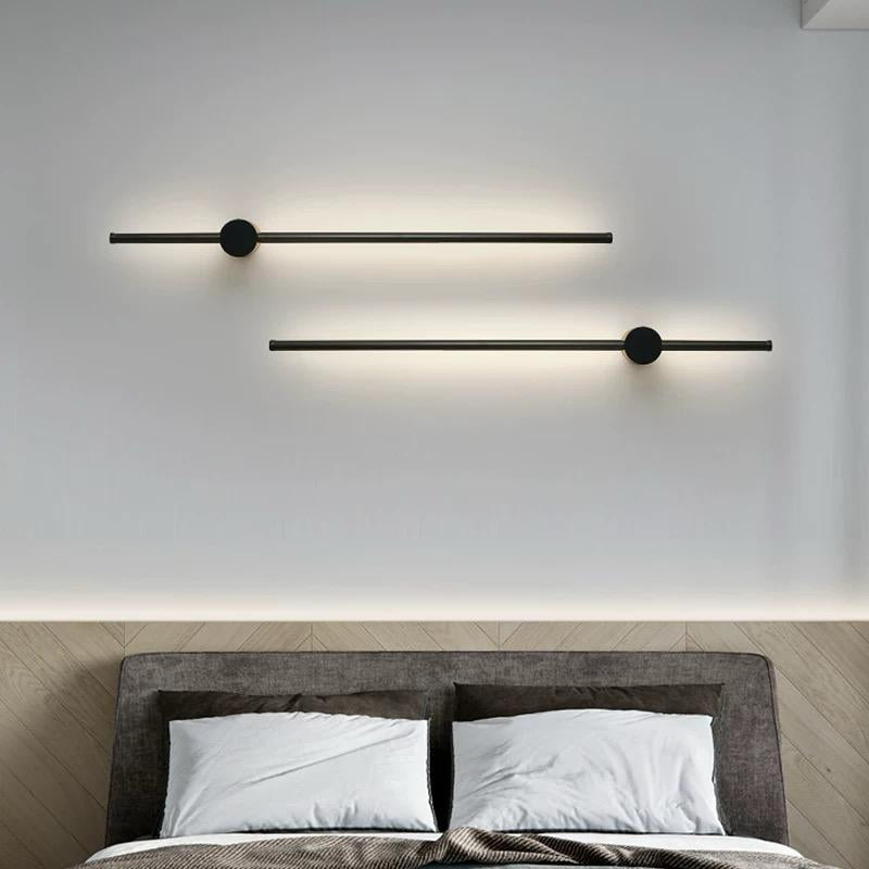 Aplica LED 100cm 30W Urban 3 Tipuri de Lumini Negru