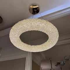 Pendul LED 60cm 80W Glow 3 Tipuri de Lumini Auriu