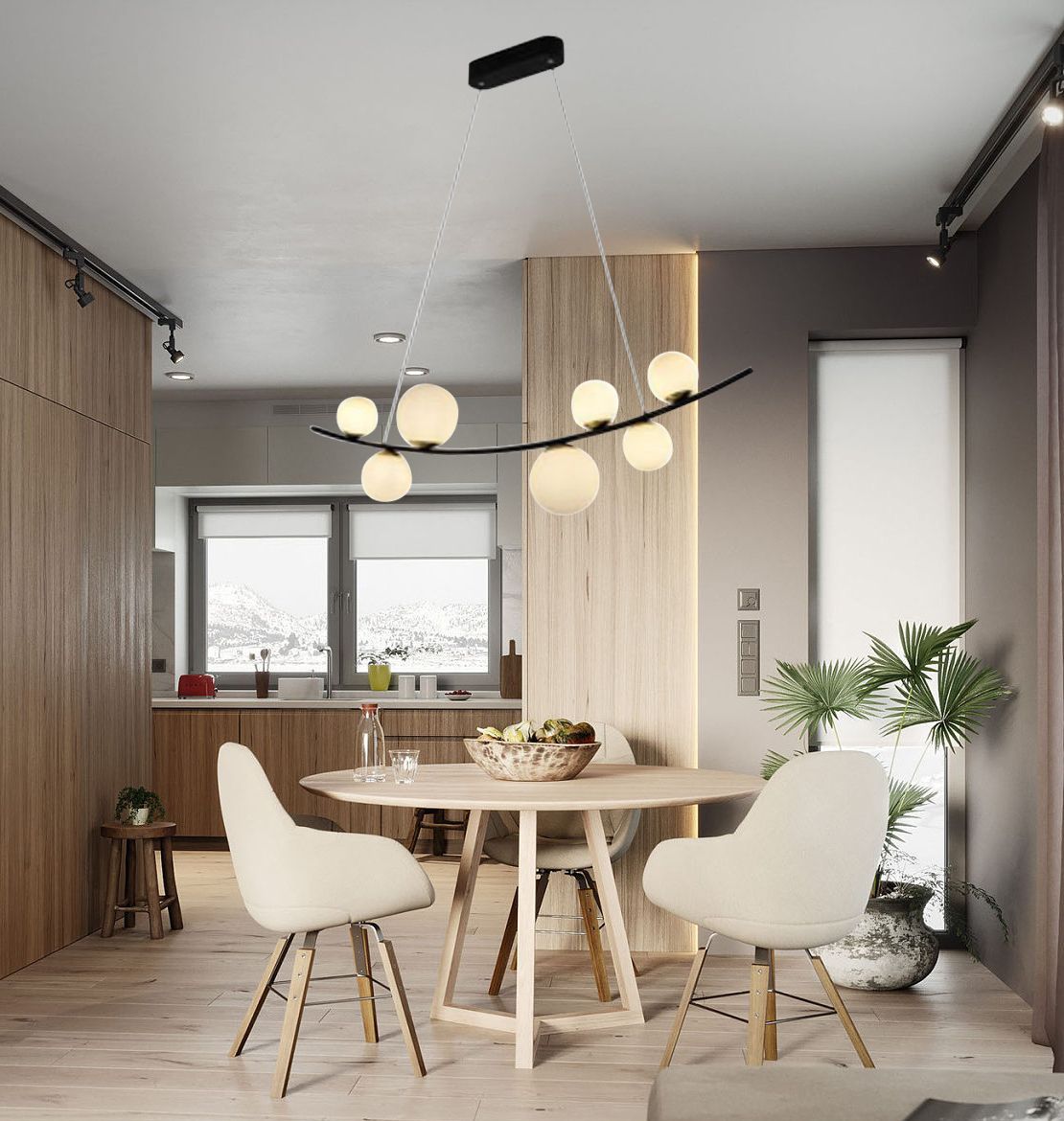 Pendul Jolie Reglabil 7XG9 60cm Negru