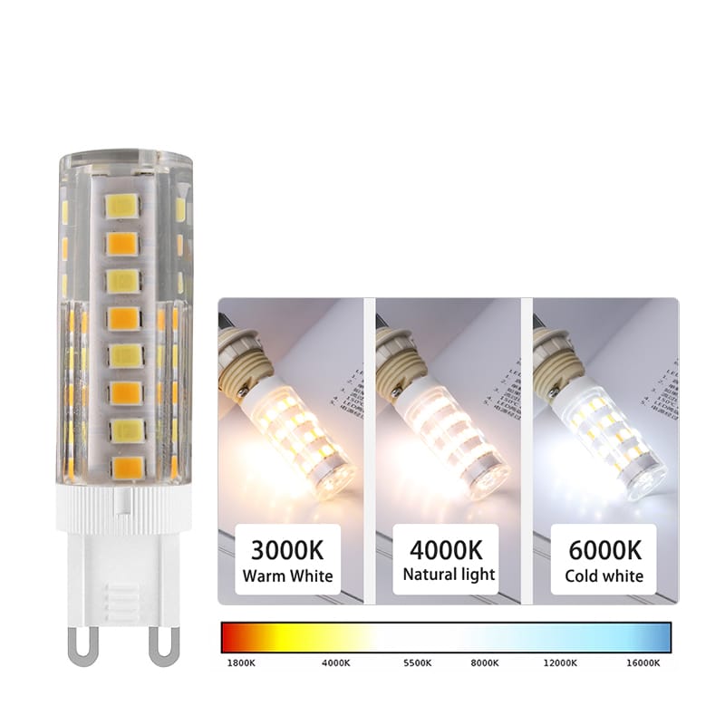 Bec LED G9 9W Lumina Neutra 4000K