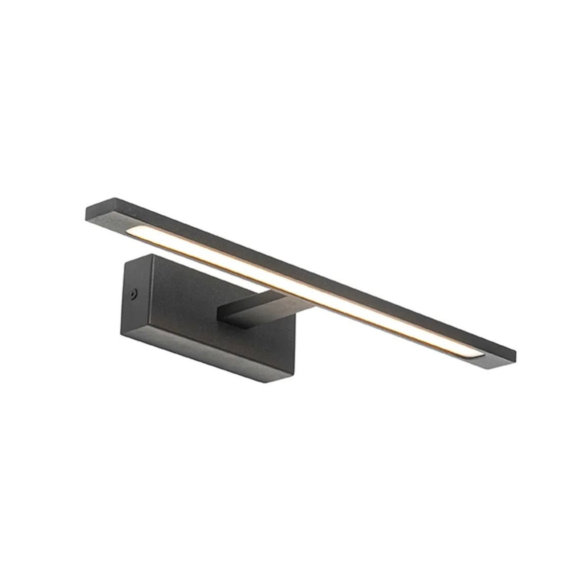 Aplica LED Baie 42cm Urban 3 Tipuri de Lumini Negru