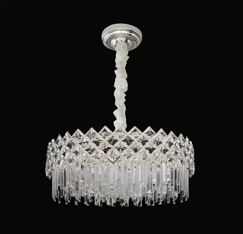 Candelabru Mosaic Diametru 50cm Argintiu