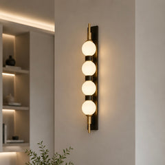Aplica LED 50cm Kult 3 Tipuri de Lumini Negru+Auriu