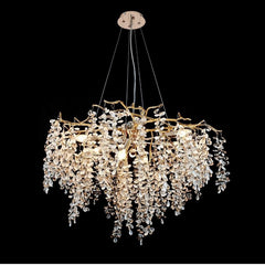 Candelabru Olivia 80cm 8xE14 Auriu