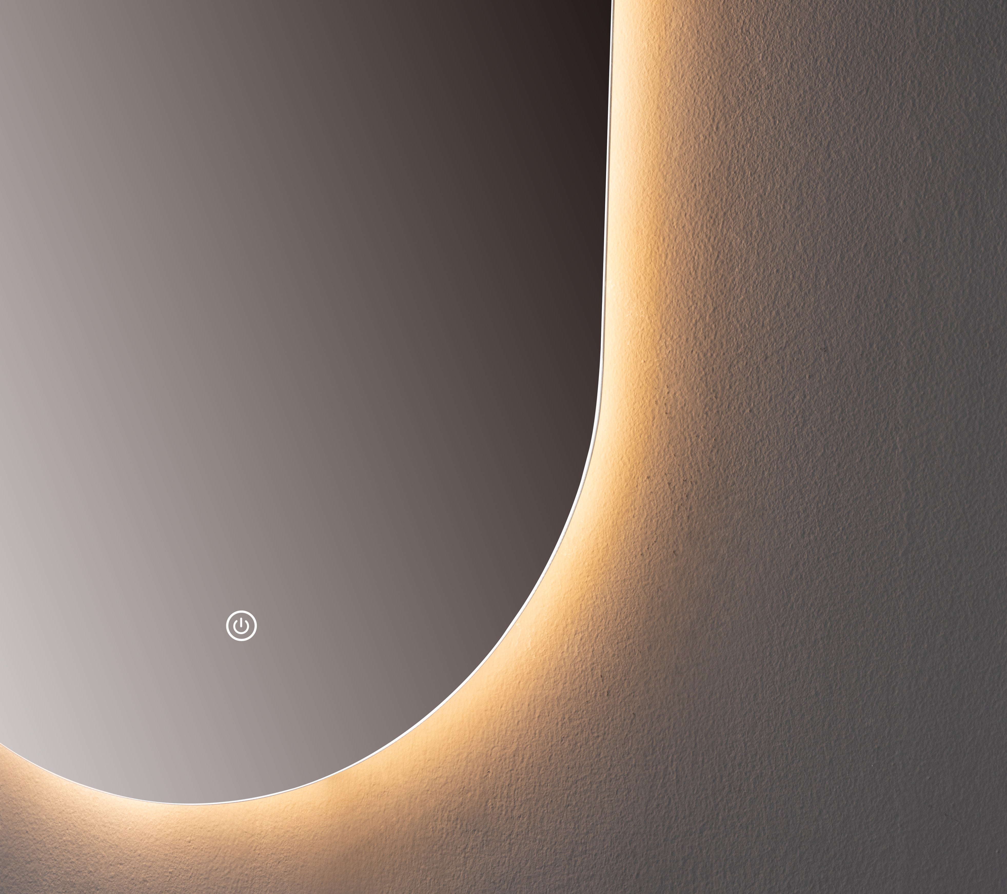 Oglinda LED Premium 60x100cm Touch 3 Culori Luminoase