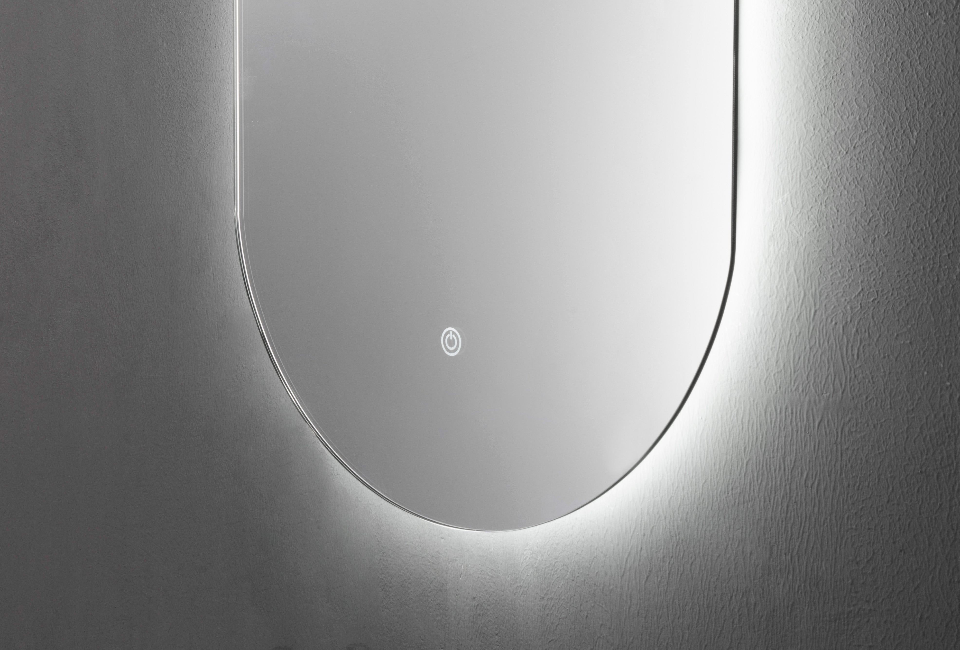Oglinda LED Premium 60x100cm Touch 3 Culori Luminoase