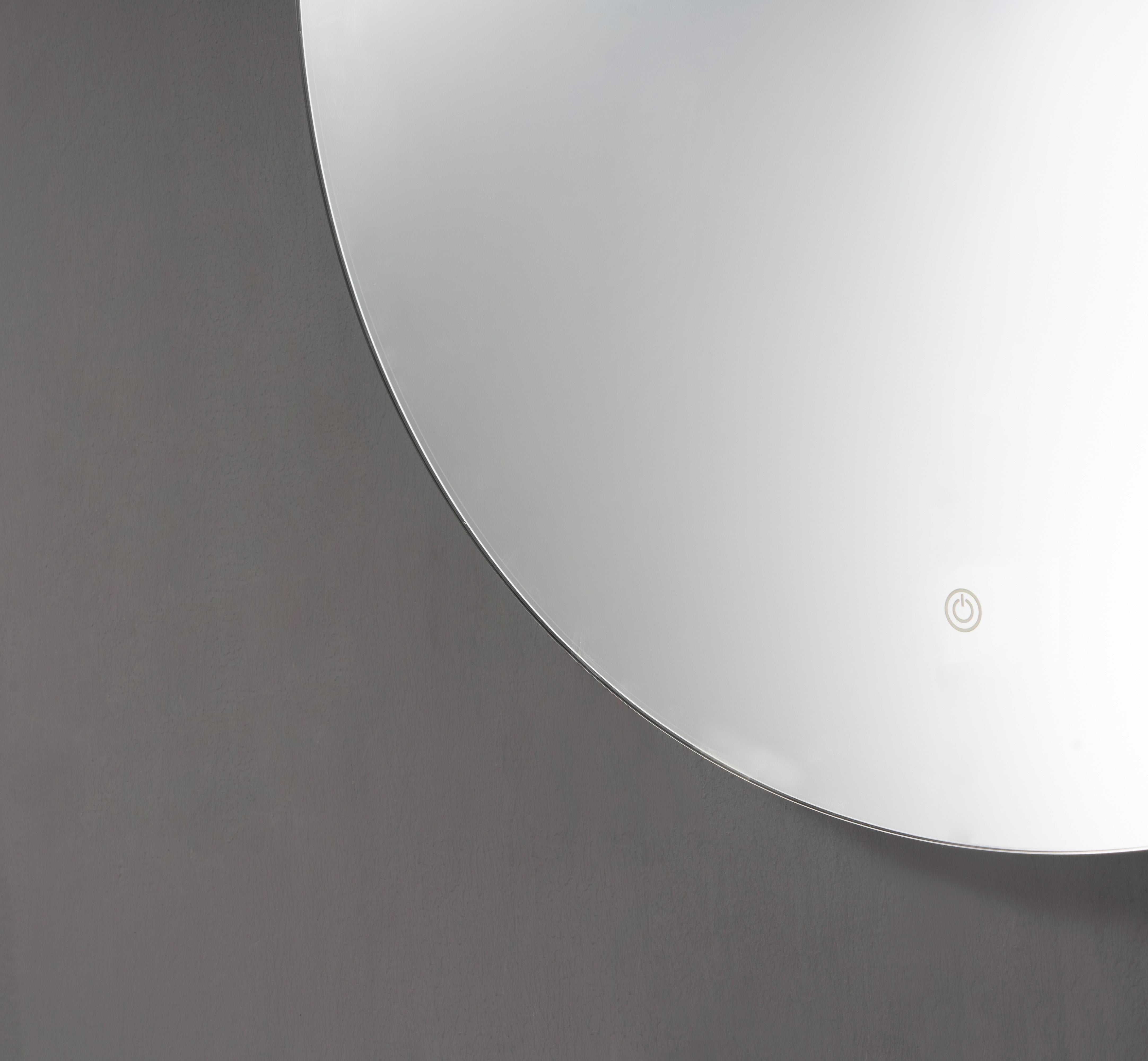 Oglinda LED Premium 70cm Touch 3 Culori Luminoase